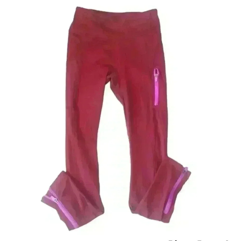Fabletics Womens Raspberry Trinity High-Waisted Utility Legging S
